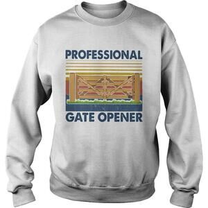 Professional Gate Opener Retro Retro Sweatshirt